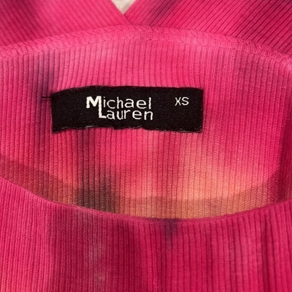 MICHAEL LAUREN TIE DYE TOP SIZE XS - Picture 3 of 7